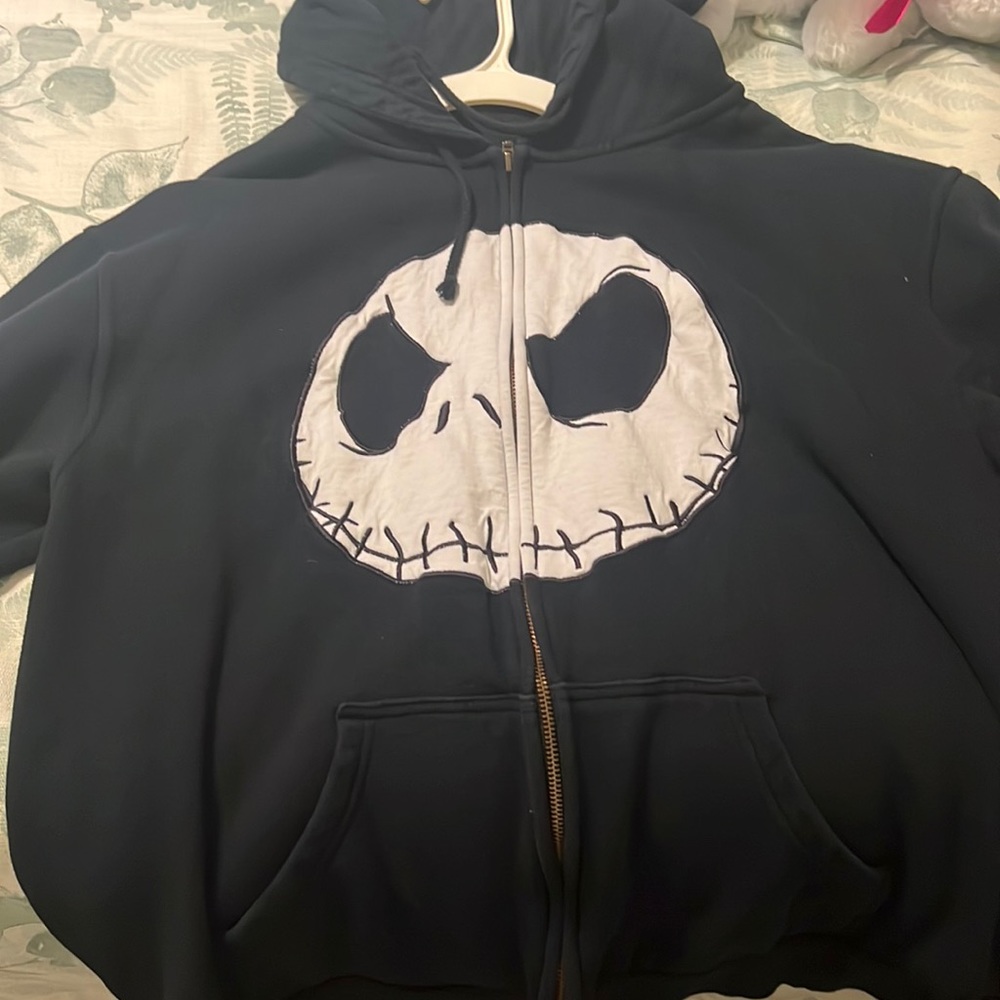 Like new Disney the Nightmare before Christmas / Jack Skellington zip up jacket